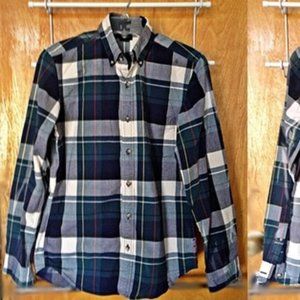 J.Crew Men's Slim Oxford Checkered Shirt